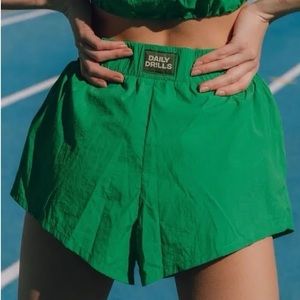 Daily Drills Super Bounce Shorts - kelly green